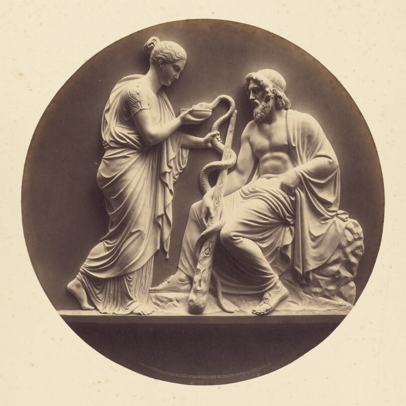[Hygieia and Aesculapius]
