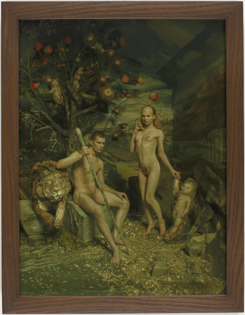 Lewis Walker and Salvia, A Fawn and His Family with a Slain Lion, London
