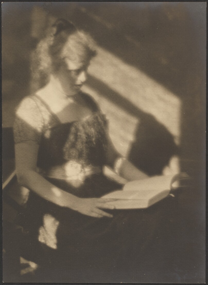 [Portrait of a Woman with Book]