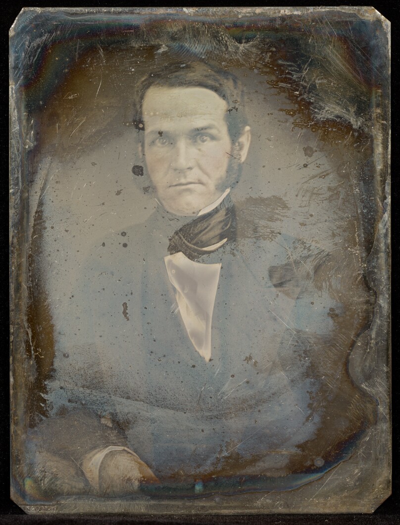 [Portrait of a Man with Muttonchop Whiskers]