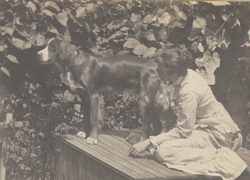 [Margaret Eakins and Harry]