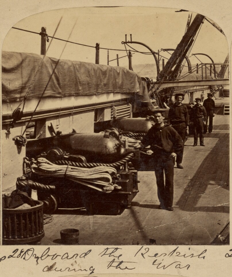 [On board a ship during the Civil War]