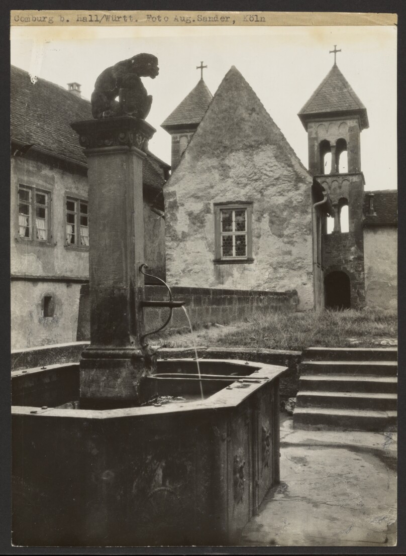 Comburg near Hall, Württemberg (Comburg bei Hall/Württenberg).