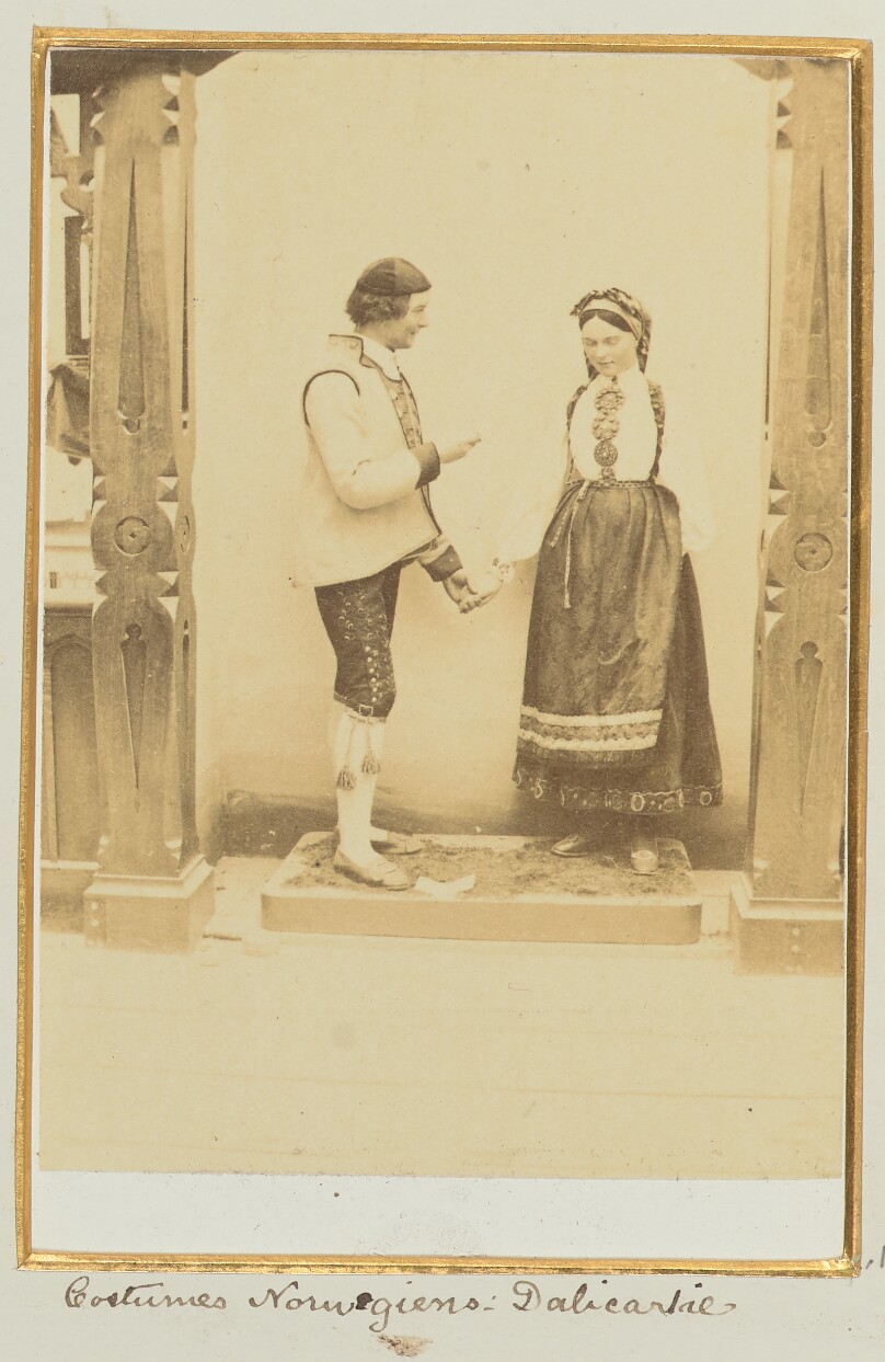 Costumes Norvégiens. Dalicartie