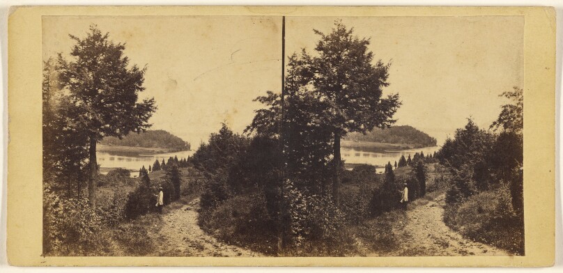 Beauties of The Hudson. A View from Idlewild.