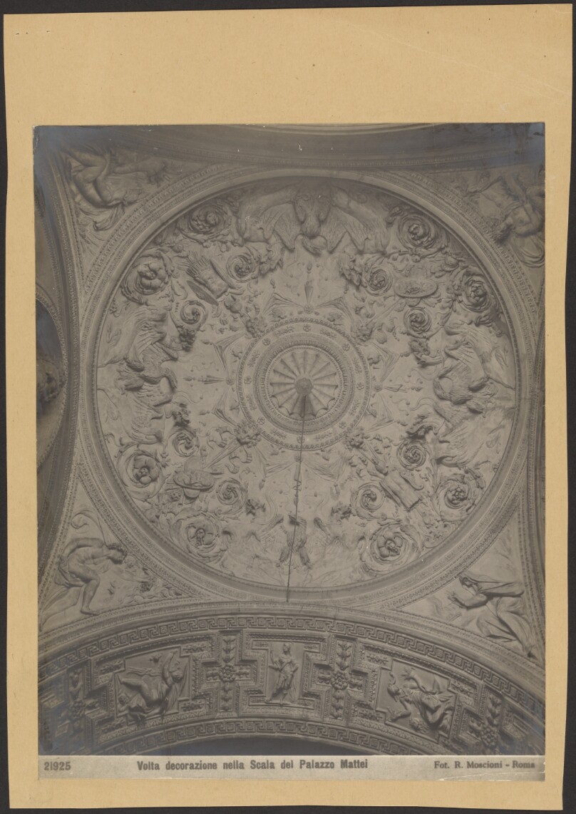 [Ceiling detail, Palazzo Mattei]