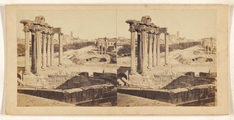 [Ruins, Rome, Italy]