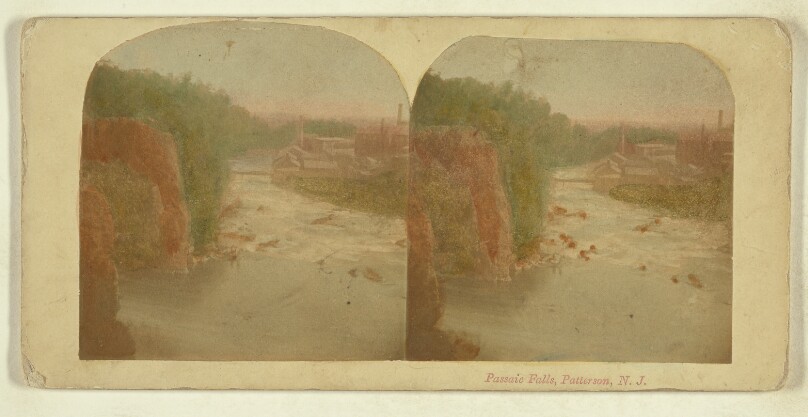 Passaic Falls, Patterson [sic], N.J.