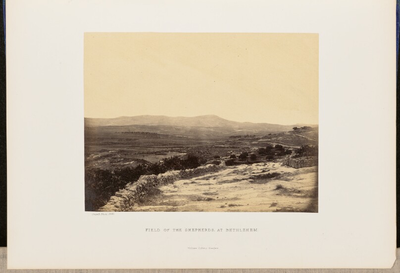 The Field of the Shepherds of Bethlehem