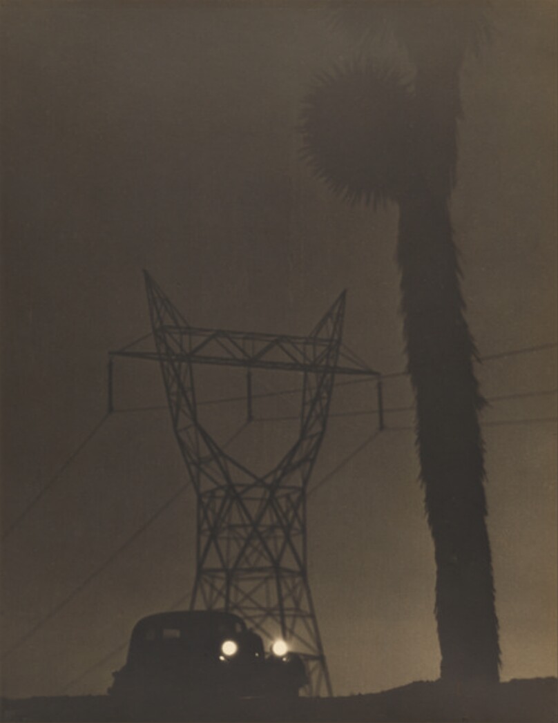 Night Scene Near Victorville