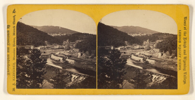 Mauch Chunk and Mt. Pisgah. [Mauch Chunk, Penna.]