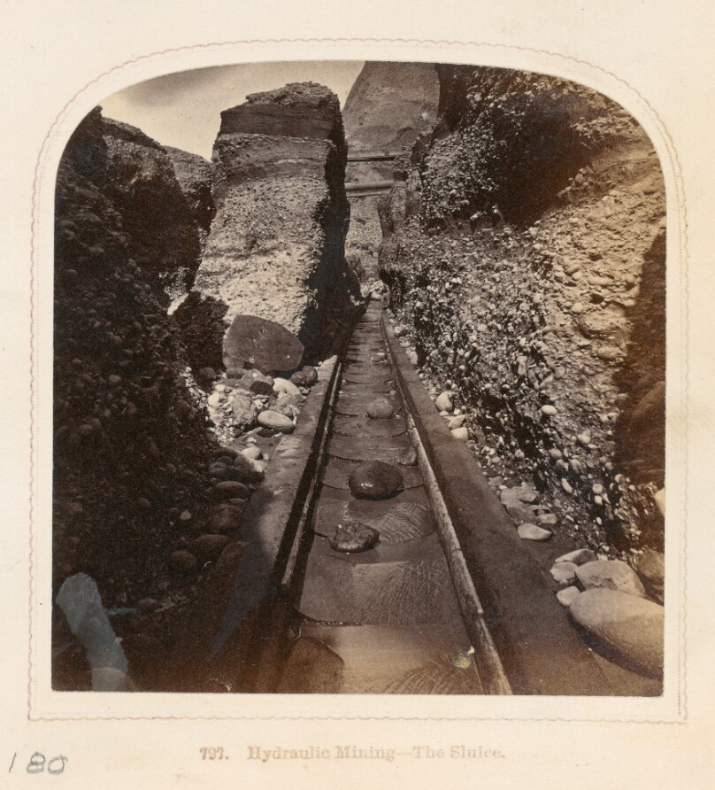 Hydraulic Mining - The Sluice
