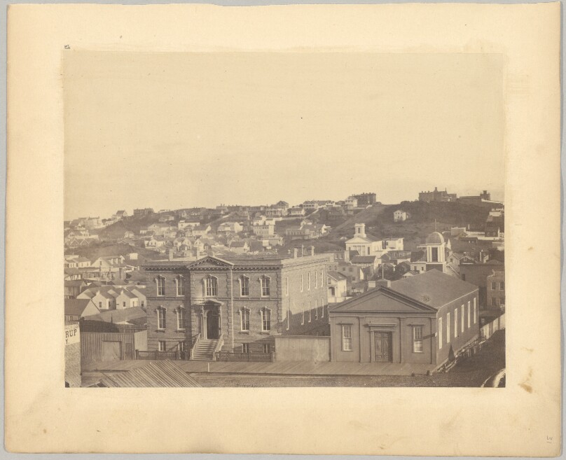 View from Kearny Street - in the Foreground the Orphans' Asylum