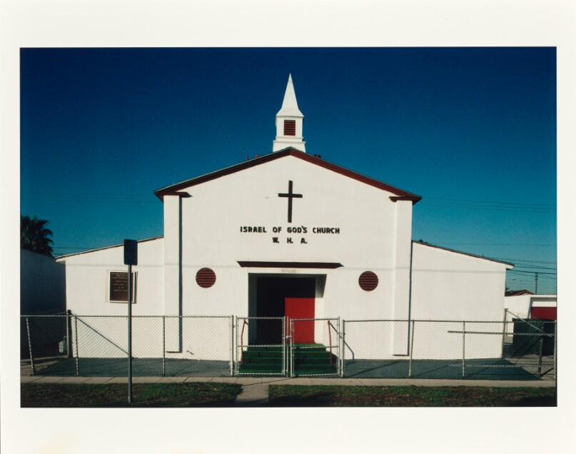 Israel of God's Church, Clovis Avenue and 92nd Street, Los Angeles