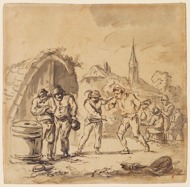 A Peasant Scene