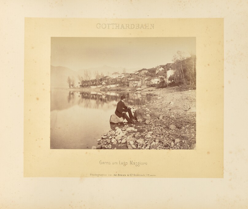 Gotthardbahn: Gerra am Lago Maggiore
