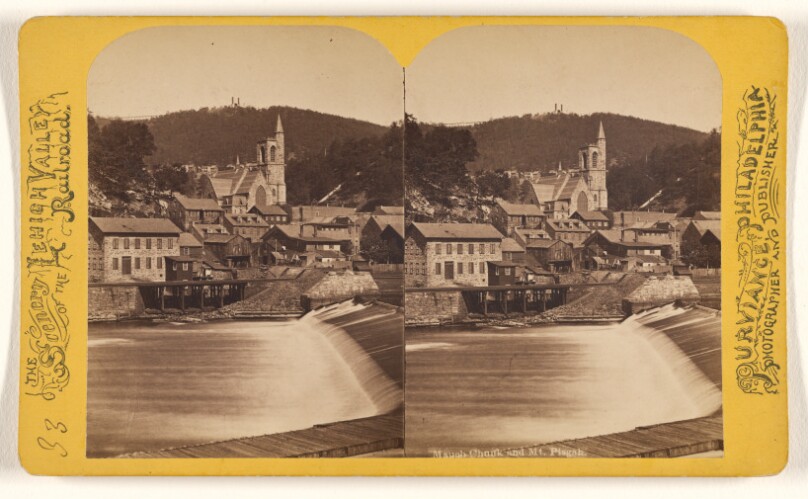 Mauch Chunk and Mt. Pisgah.
