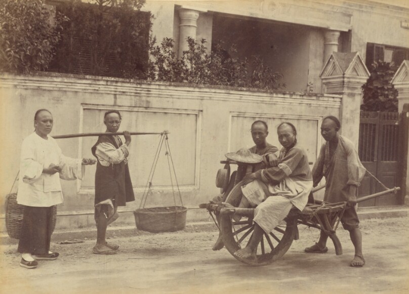 Passenger Wheelbarrow, Shanghai
