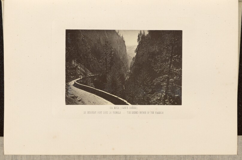 The Second Bridge of the Viamala Gorge