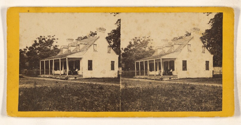 Winter Residence, Retreat Plantation, Perry Clear Point, Port Royal Island, S.C.