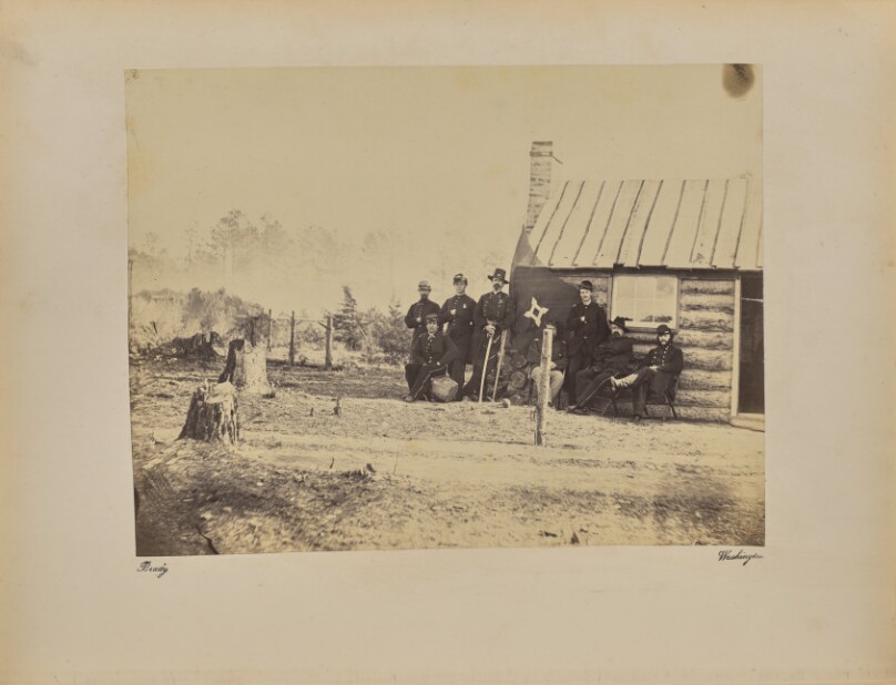 General Foster and Staff