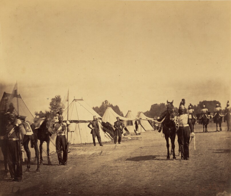 Camp de Châlons: Lanciers et dragons
