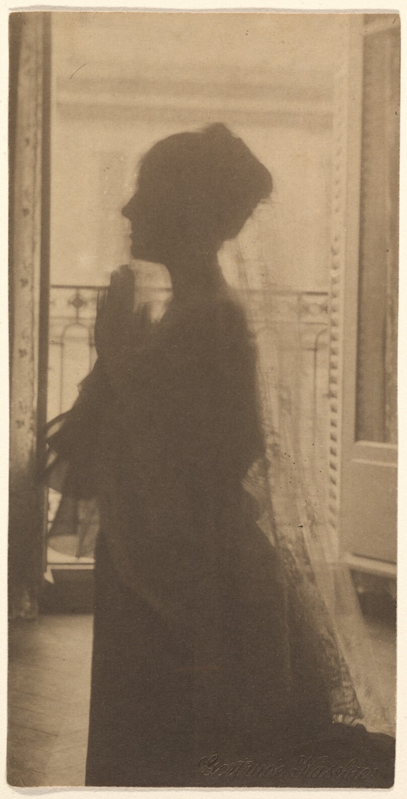 [Silhouette of a Woman / A Maiden at Prayer]
