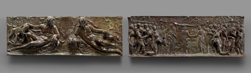 The Apotheosis of Michelangelo and Allegory of The Tiber and Arno