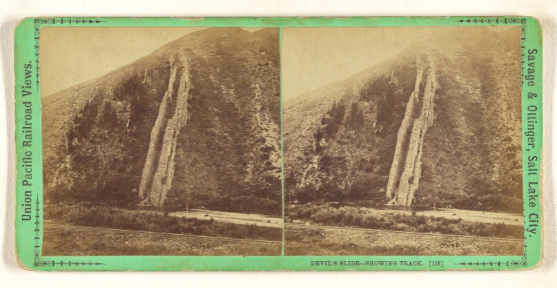 Devil's Slide - Showing Track.