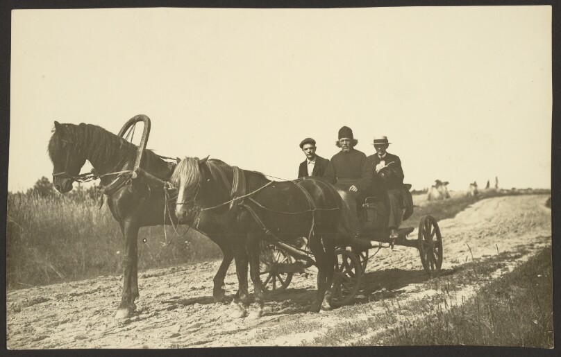 One of Brethren from the Makarevsky Retreat Driving Visitor to Station
