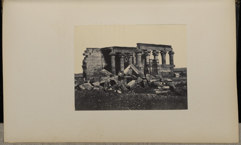 [Columns among ruins]
