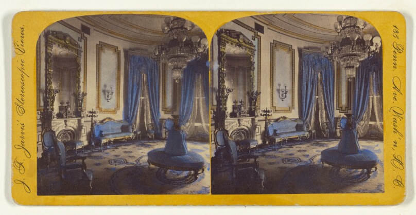 [Blue Room, White House, Washington, D.C.]
