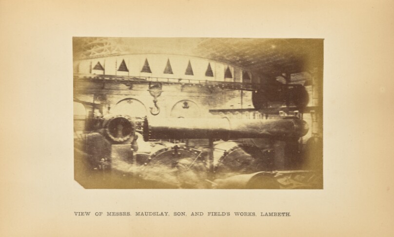 Messrs. Maudslay, Son, and Field's Works, Lambeth: Engines of her Majesty's Ironclad Ship Agincourt, 1,350-horse power