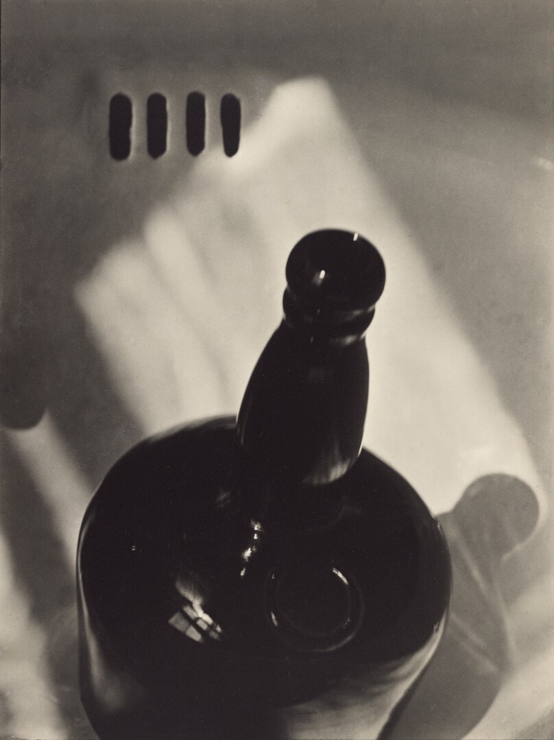 [Black Bottle] (recto); [Abstraction, Bowls, Twin Lakes, Connecticut] (verso)