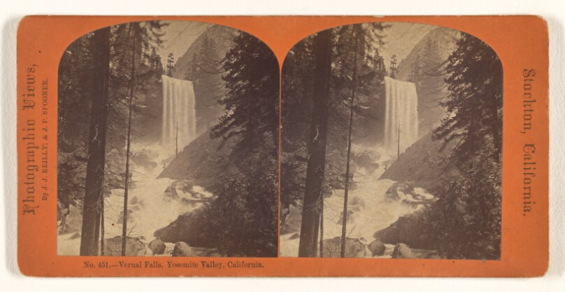 Vernal Falls, Yosemite Valley, California.