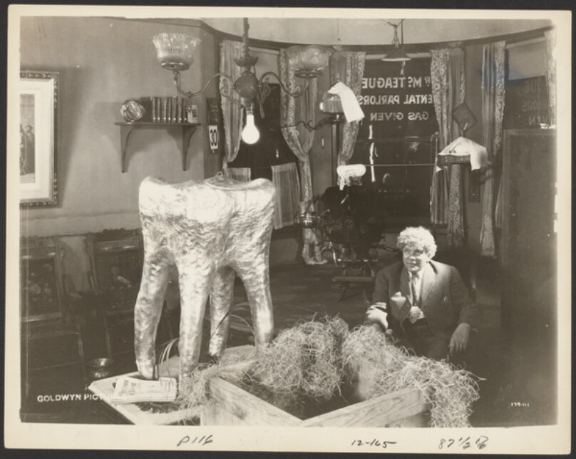 Untitled Movie Production Still from Von Stroheim's "Greed" (1925)