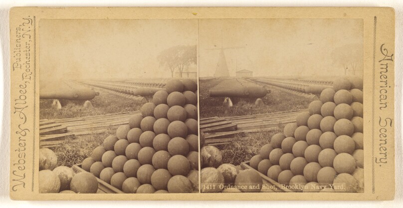 Ordnance and Shot, Brooklyn Navy Yard.