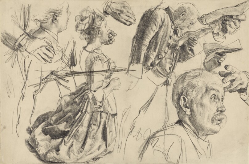 Study for Heinrich von Kleist's Broken Jug