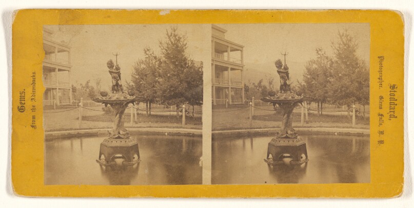 The Fountain: Fort Wm. Henry Hotel, Lake George, N.Y.