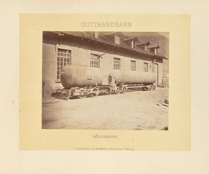 Gotthardbahn: Luftlocomotive