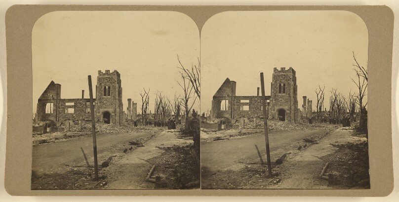 [Ruins of Chelsea Fire, Massachusetts, $12,000,000 Fire]