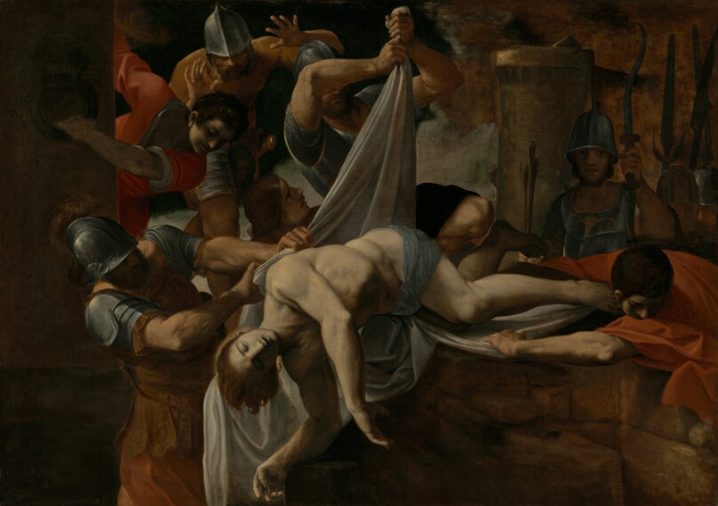 Saint Sebastian Thrown into the Cloaca Maxima