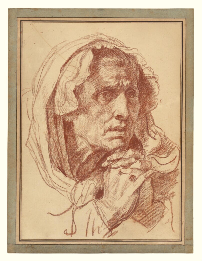 Study of the Head of an Old Woman