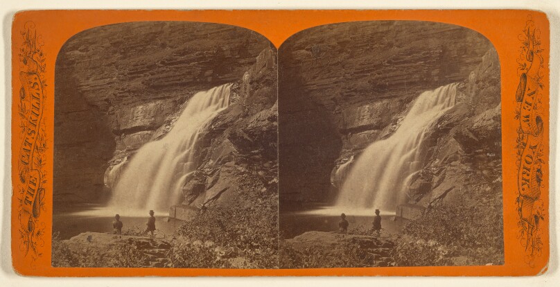 High Fall, near Palensville. [Catskill Mountain Scenery.]