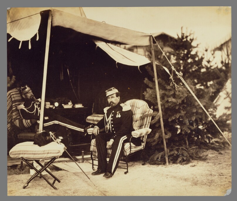 Colonel Lepic and Lieutenant-Colonel de Toulongeon