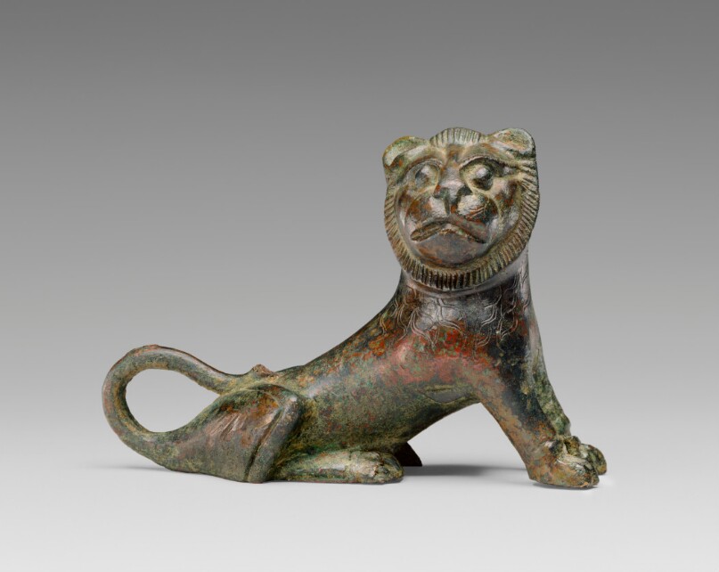 Statuette of a Seated Lion