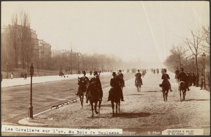 Paris, L'Avenue du Bois de Boulogne