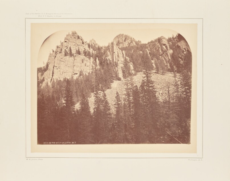 Castellated Walls of Gallatin Cañon