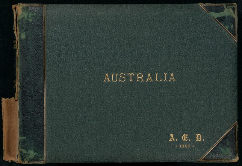 Australia. A.C.D. 1887. (cover title) [Views and architectural studies of Australia]