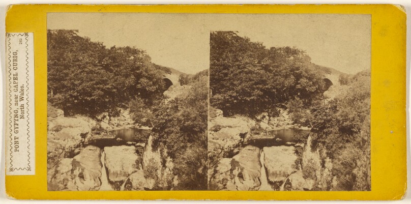 Pont Gyfyng, near Capel Curig, North Wales.